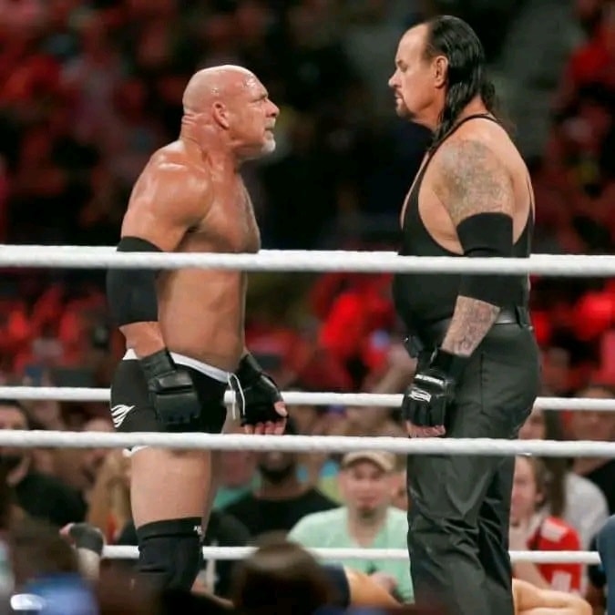 Bill Goldberg and undertaker