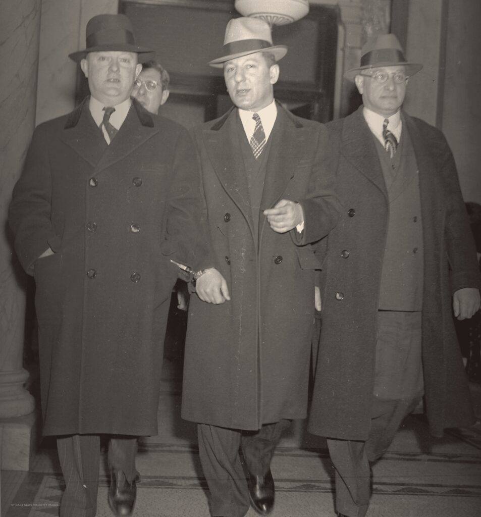 The Mob - Louis “Lepke” Buchalter, pictured here leaving federal court ...
