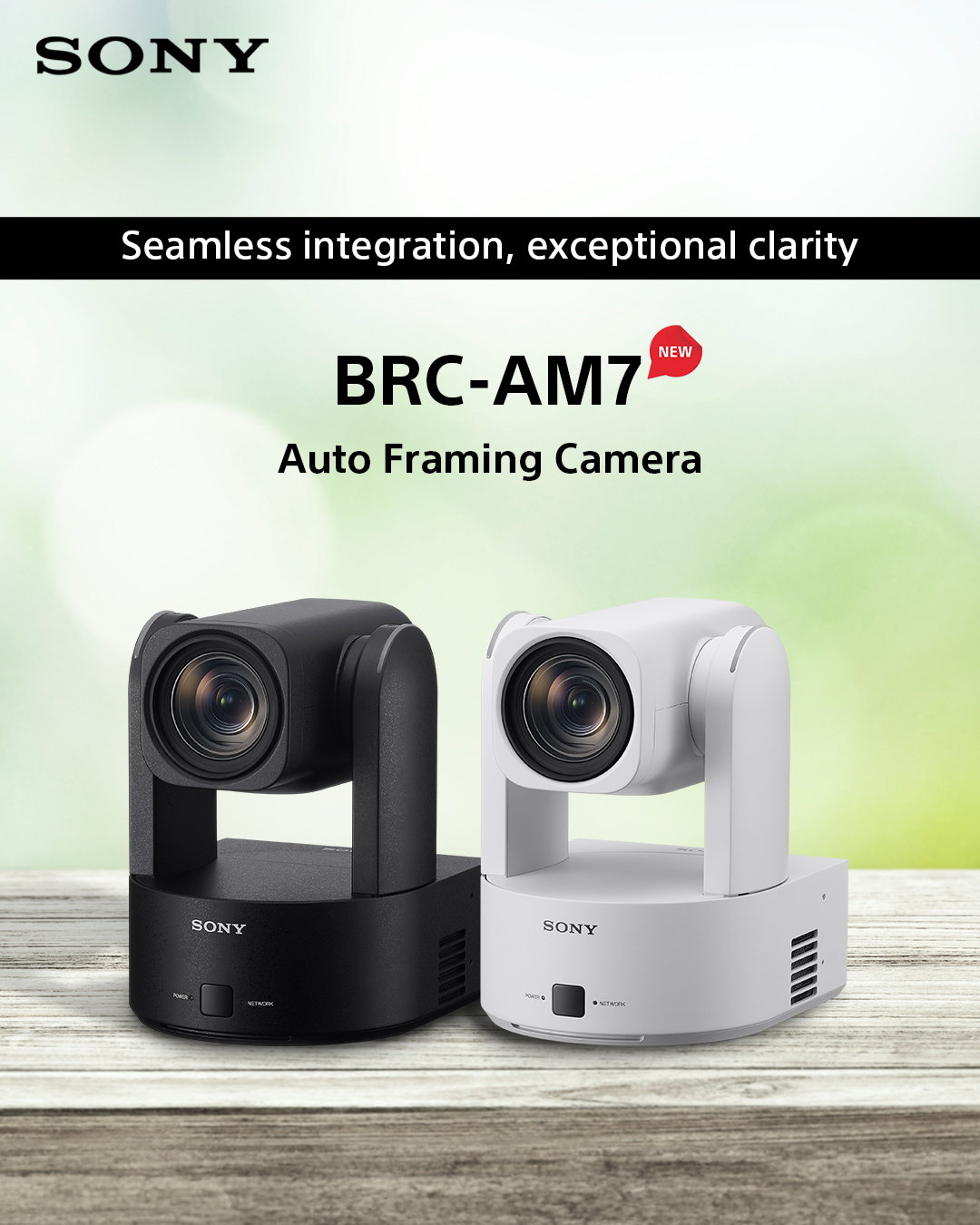 Sony - Introducing the BRC-AM7. It is a game-changer in PTZ Auto ...