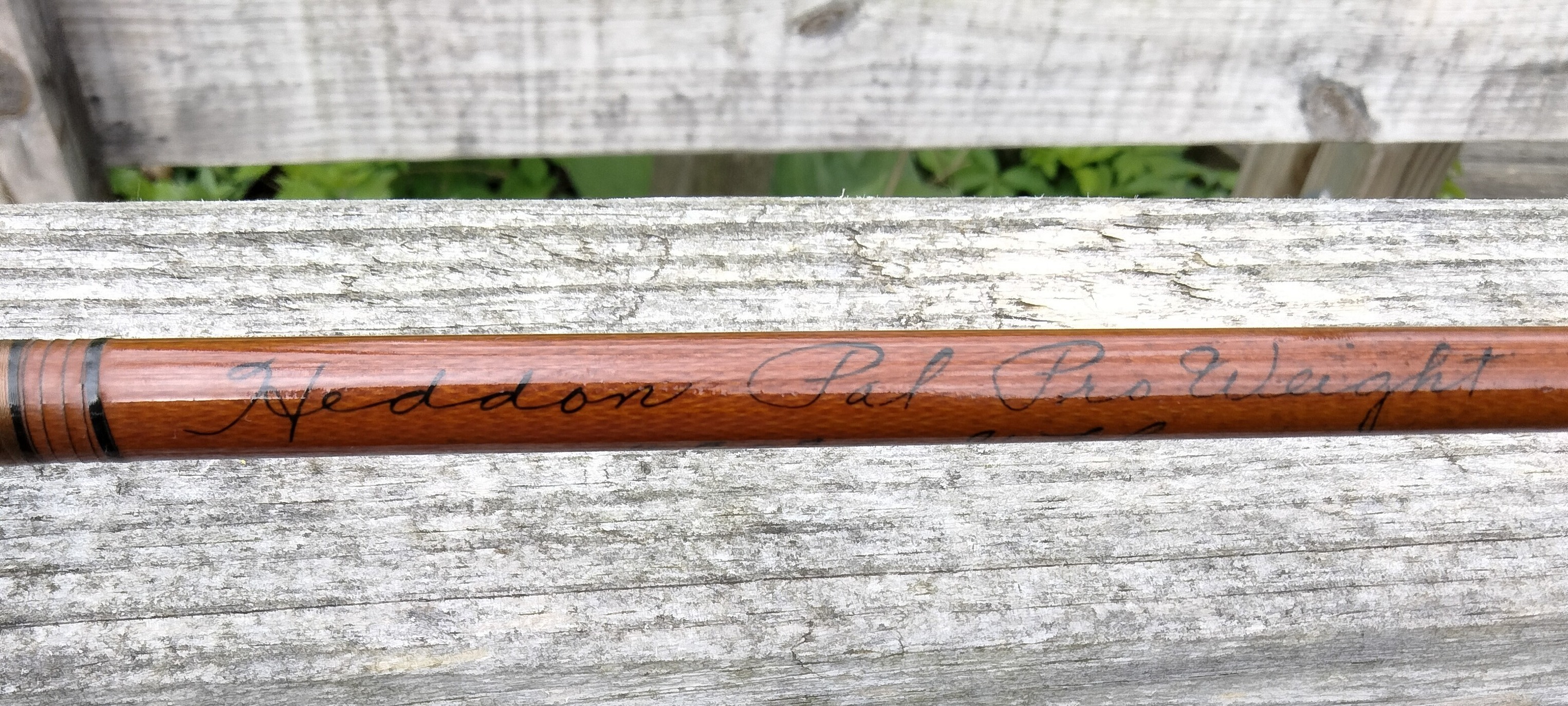 Heddon Pal Pro fiberglass fly rod