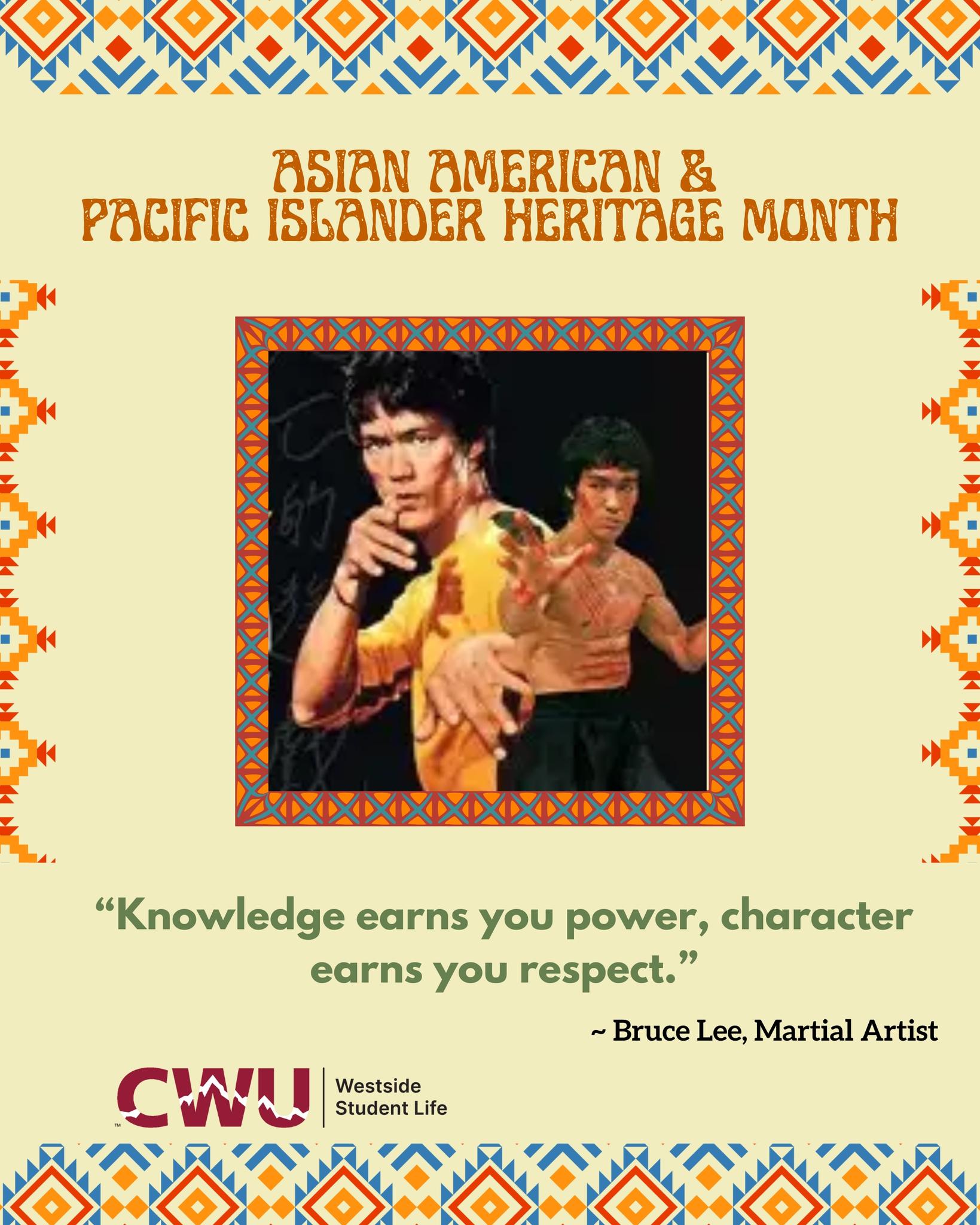 CWU - Celebrating AAPI Heritage Month by honoring the wisdom and legacy ...
