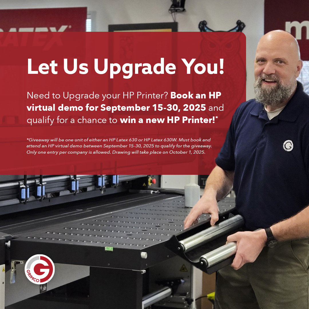 Grimco - 🚀 Let Us Upgrade You! 🚀 Is your HP Latex printer ready for an ...