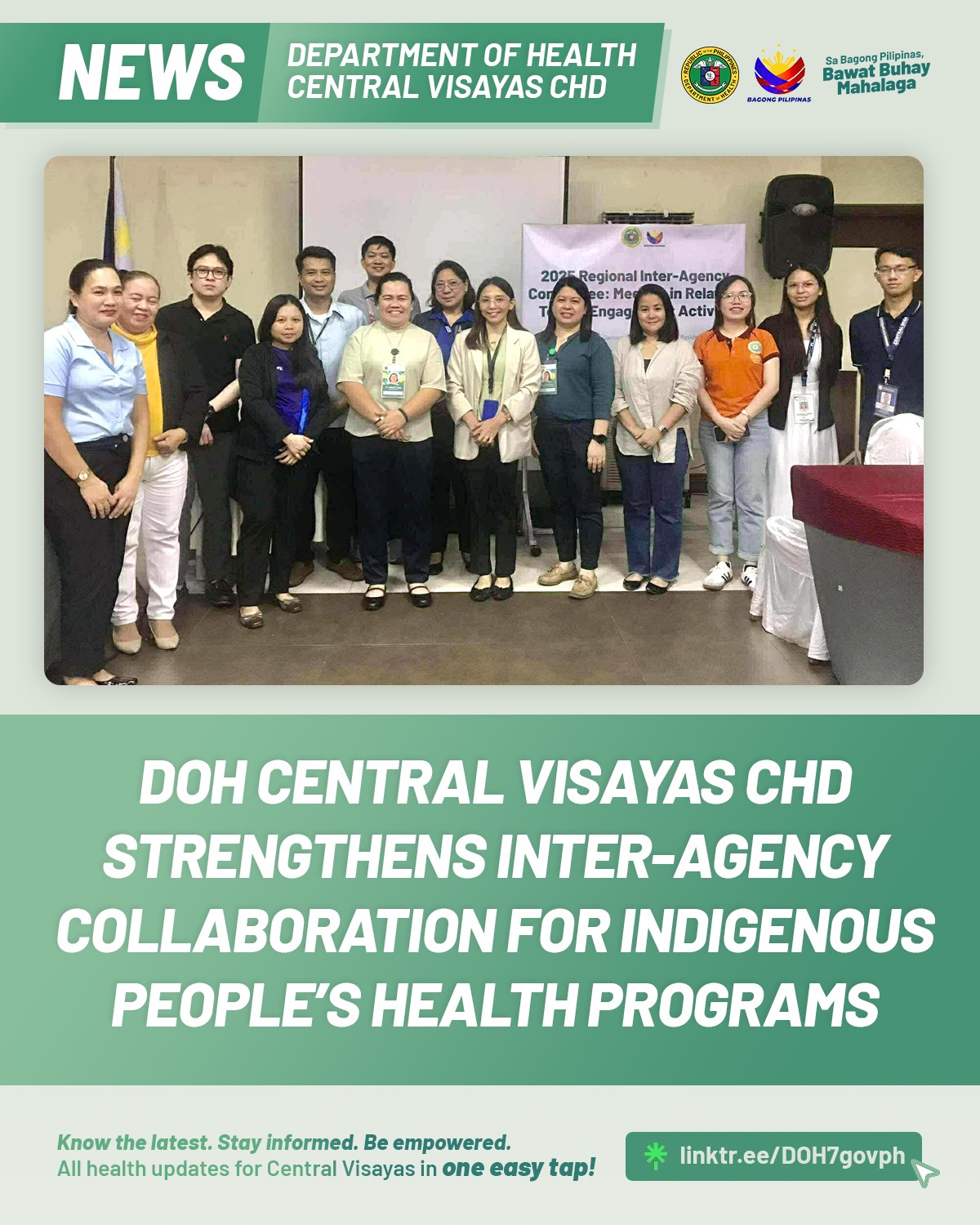 𝗗𝗢𝗛 𝗖𝗘𝗡𝗧𝗥𝗔𝗟 𝗩𝗜𝗦𝗔𝗬𝗔𝗦 𝗖𝗛𝗗 𝗦𝗧𝗥𝗘𝗡𝗚𝗧𝗛𝗘𝗡𝗦 𝗜𝗡𝗧𝗘𝗥-𝗔𝗚𝗘𝗡𝗖𝗬 𝗖𝗢𝗟𝗟𝗔𝗕𝗢𝗥𝗔𝗧𝗜𝗢𝗡 𝗙𝗢𝗥 ...