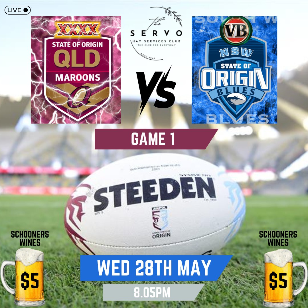 🔥 STATE OF ORIGIN... - Hay Services Club & Fitness Centre | Facebook