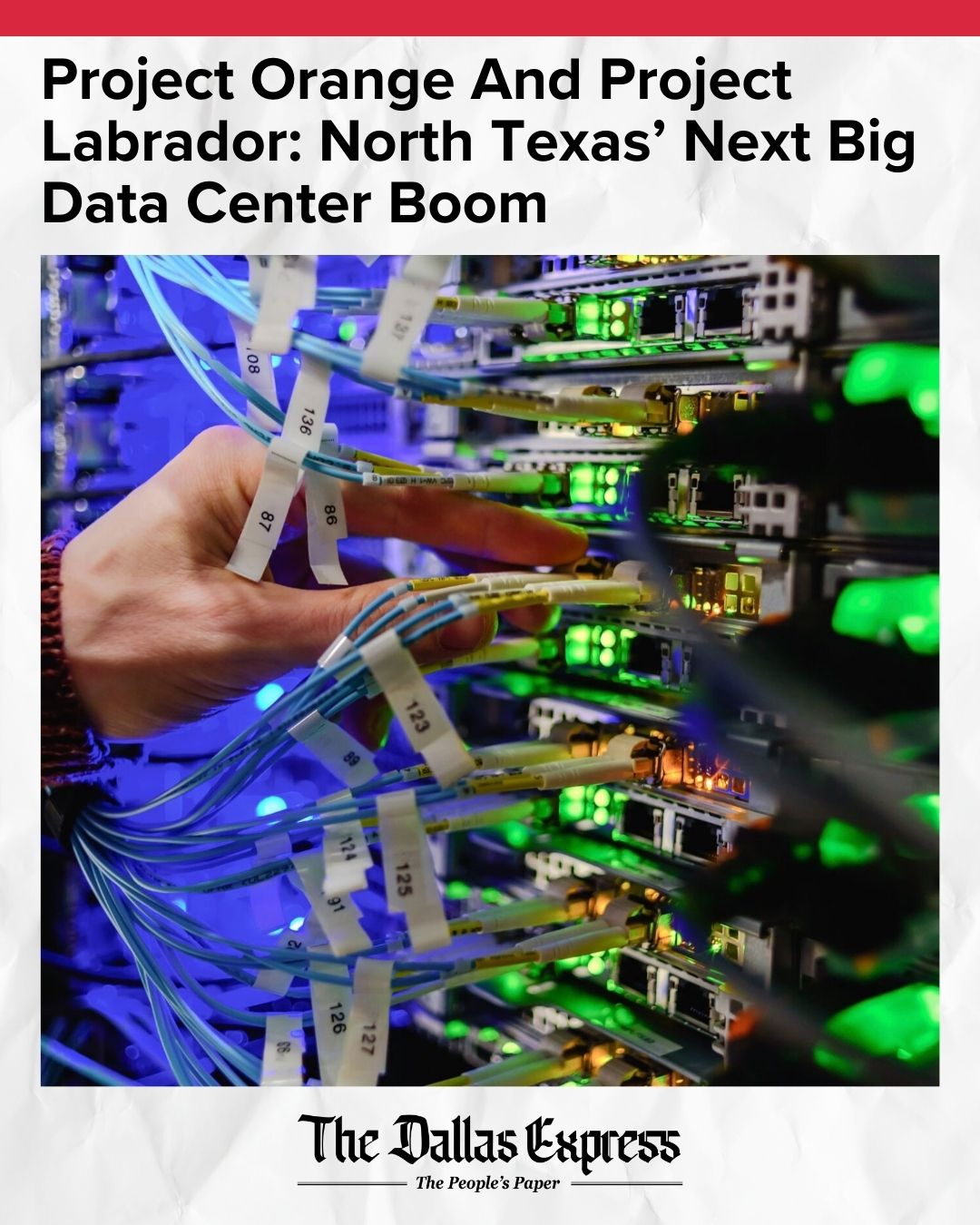 Dallas Express - Two massive data center projects, Project... | Facebook