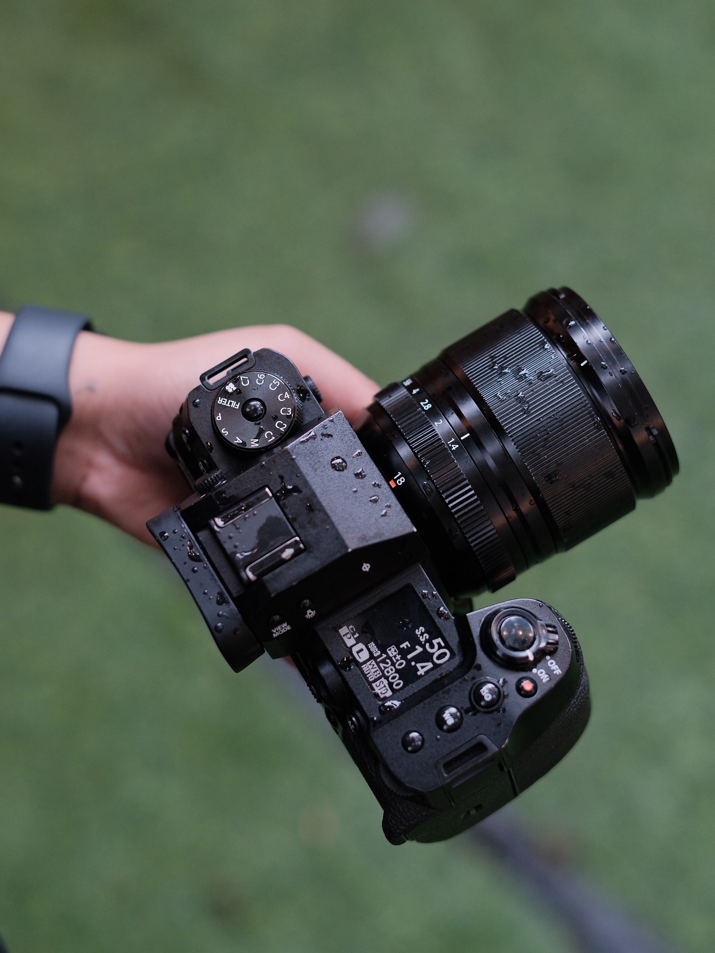 Ready for anything ?? Weather sealed; the XF18mmF1.4 R LM WR 