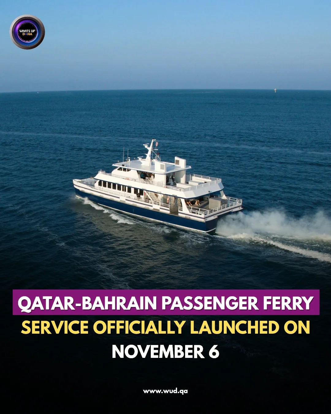 WHATS UP DOHA - The long-awaited ferry service between... | Facebook