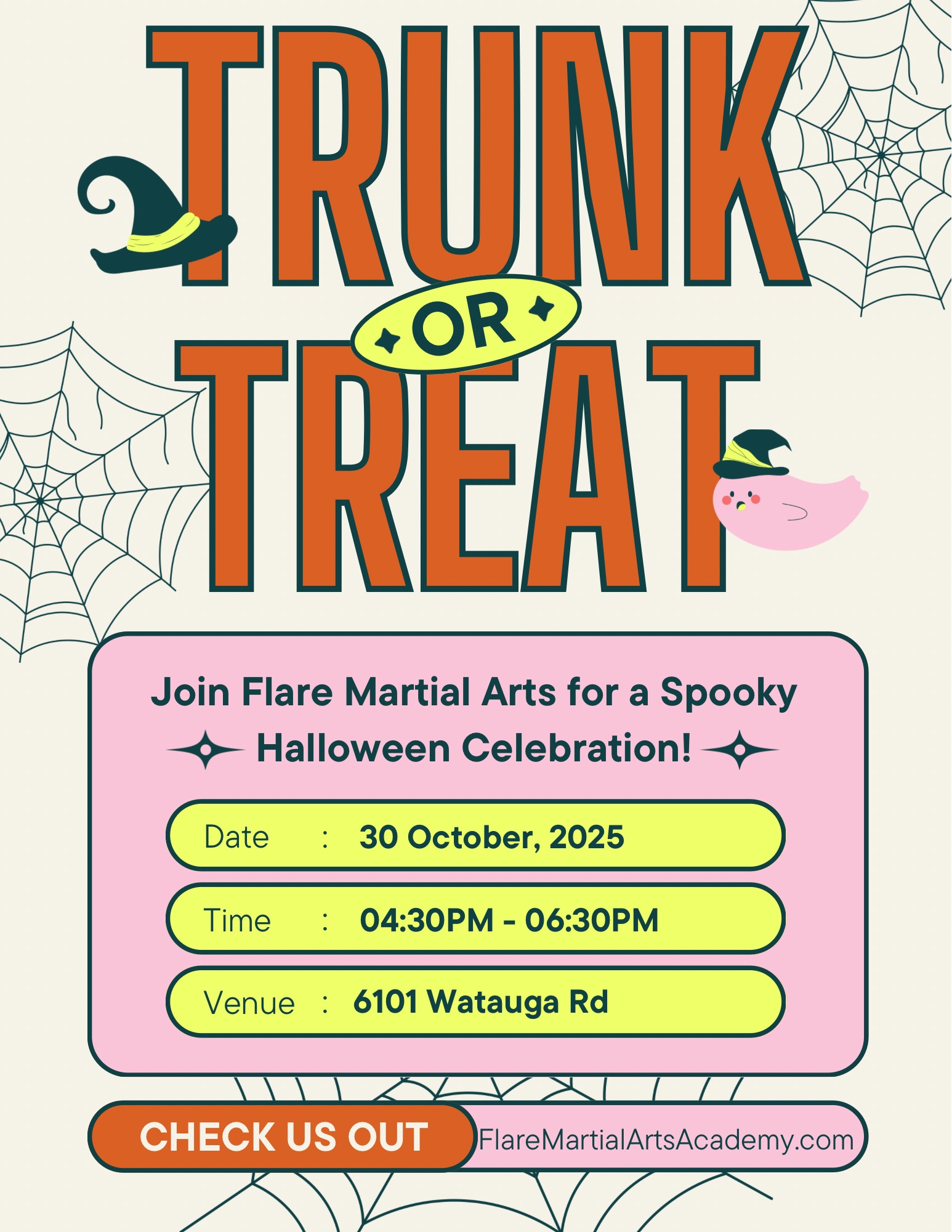 FREE Trunk or Treat - Flare Martial Arts Academy