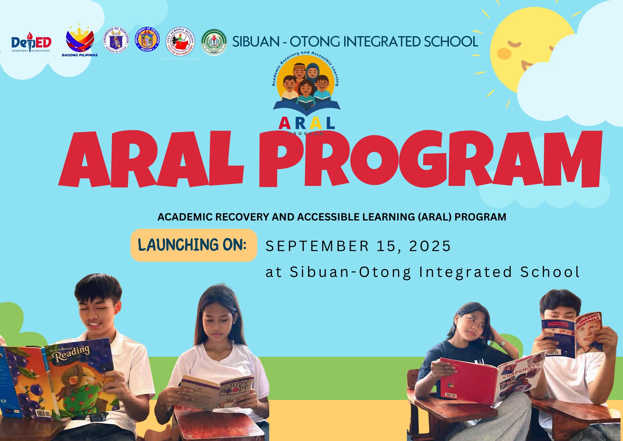 DepEd - Together We Learn, Together We Rise: Launching of the ARAL ...