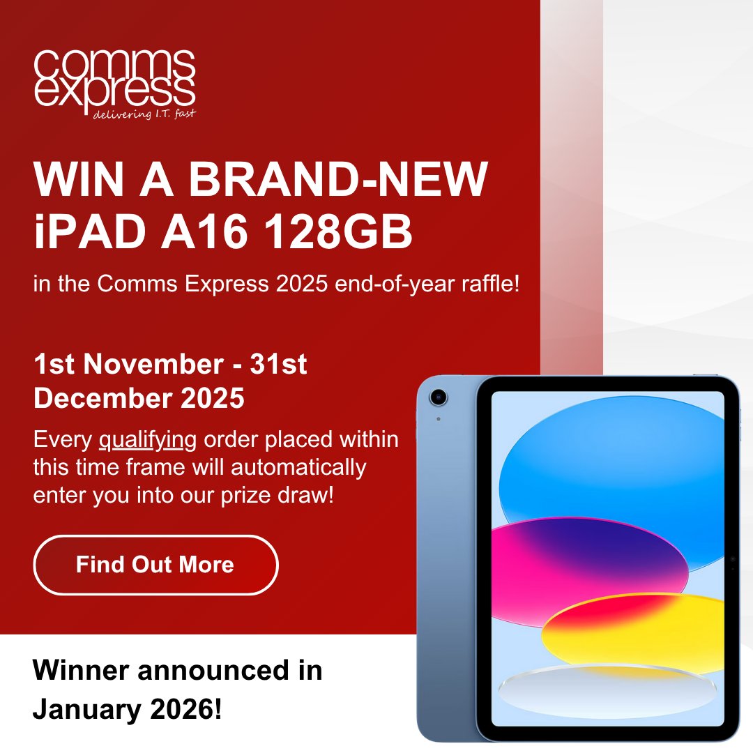 Comms Express - 🏆 Be in with a chance of winning a... | Facebook
