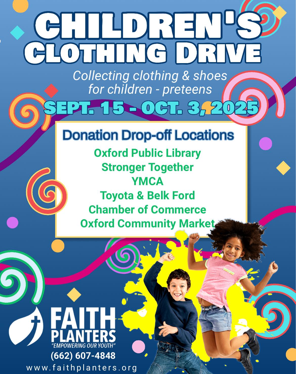 Stronger - We’re excited to serve as a drop-off location for Faith ...
