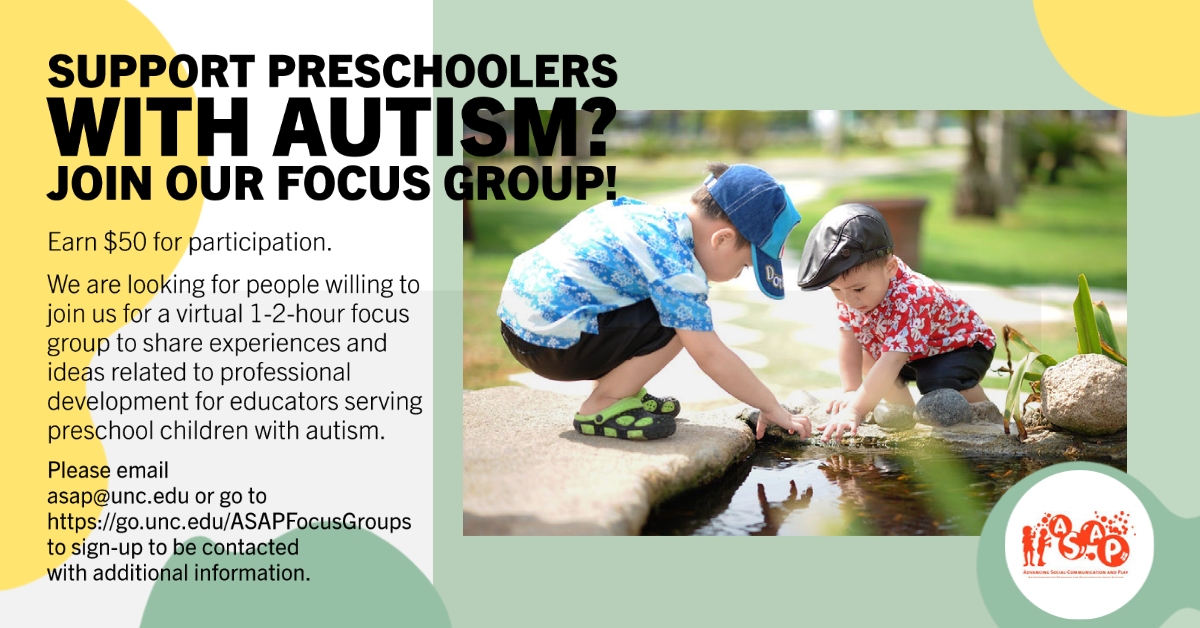 Advancing Social-Communication and Play: ASAP