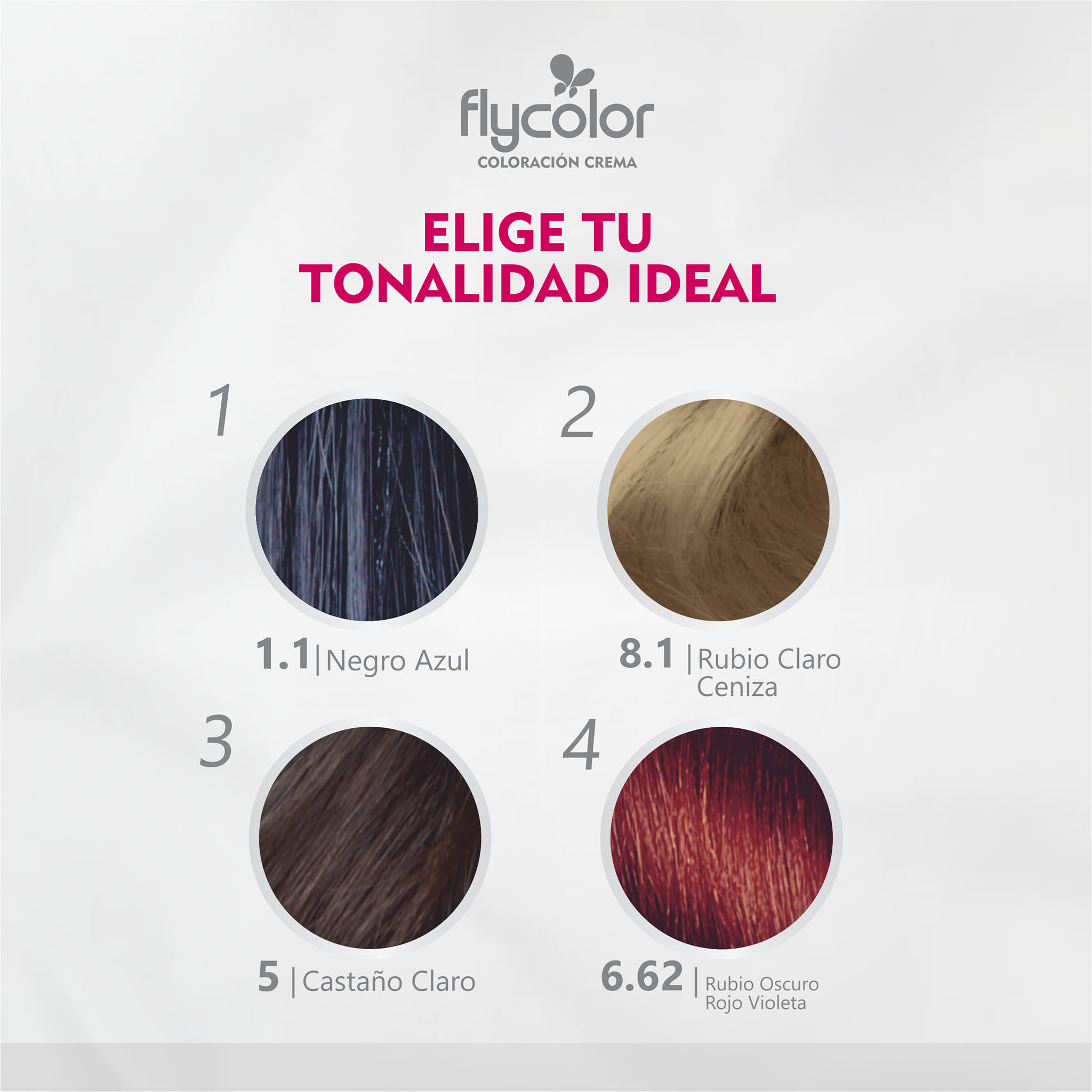 Fly Color - ¿Cual es tu tono favorito? 🌟 ¡Haznos saber en...