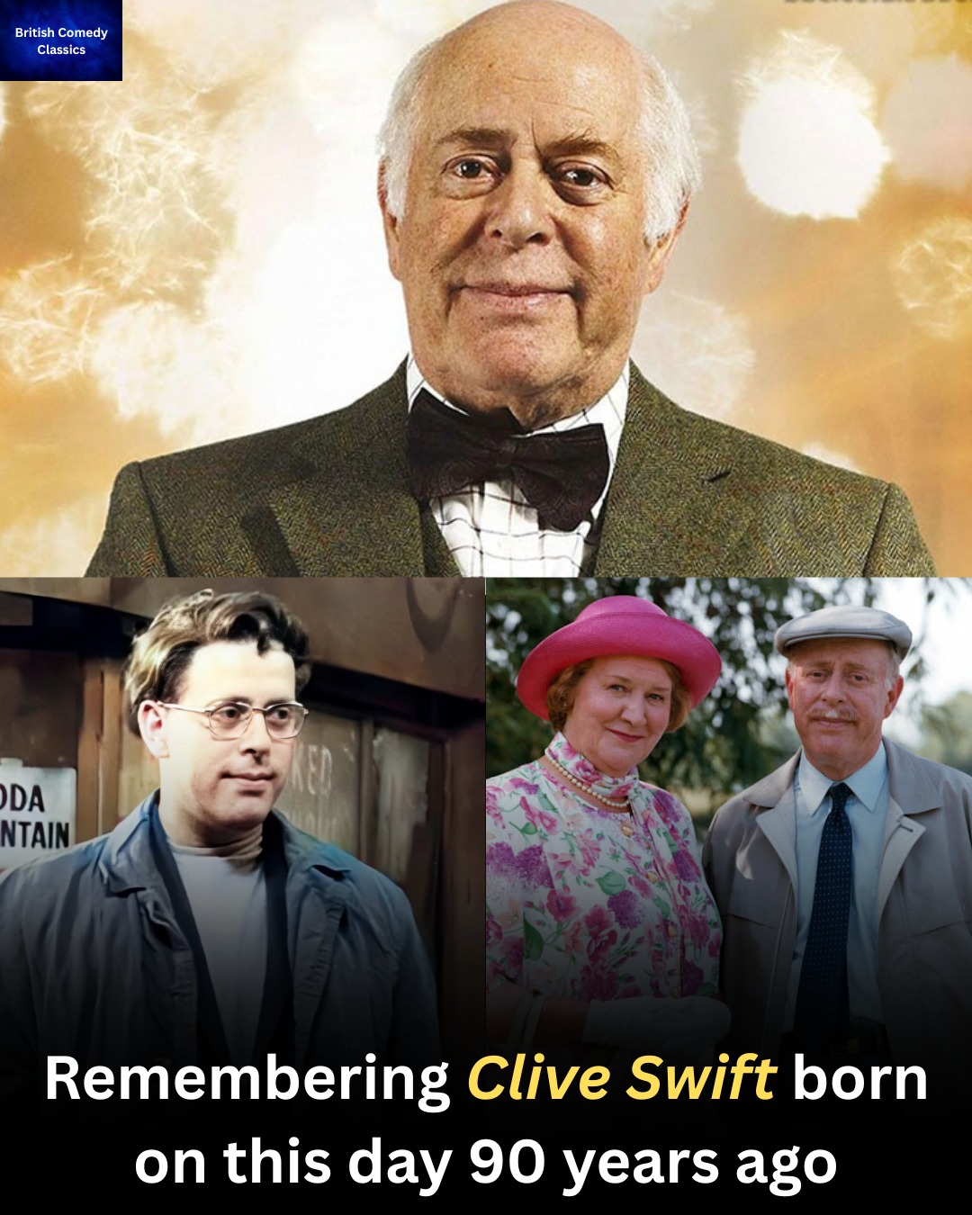 British - Today we remember Clive Swift, born on 9 February 1936 — a ...