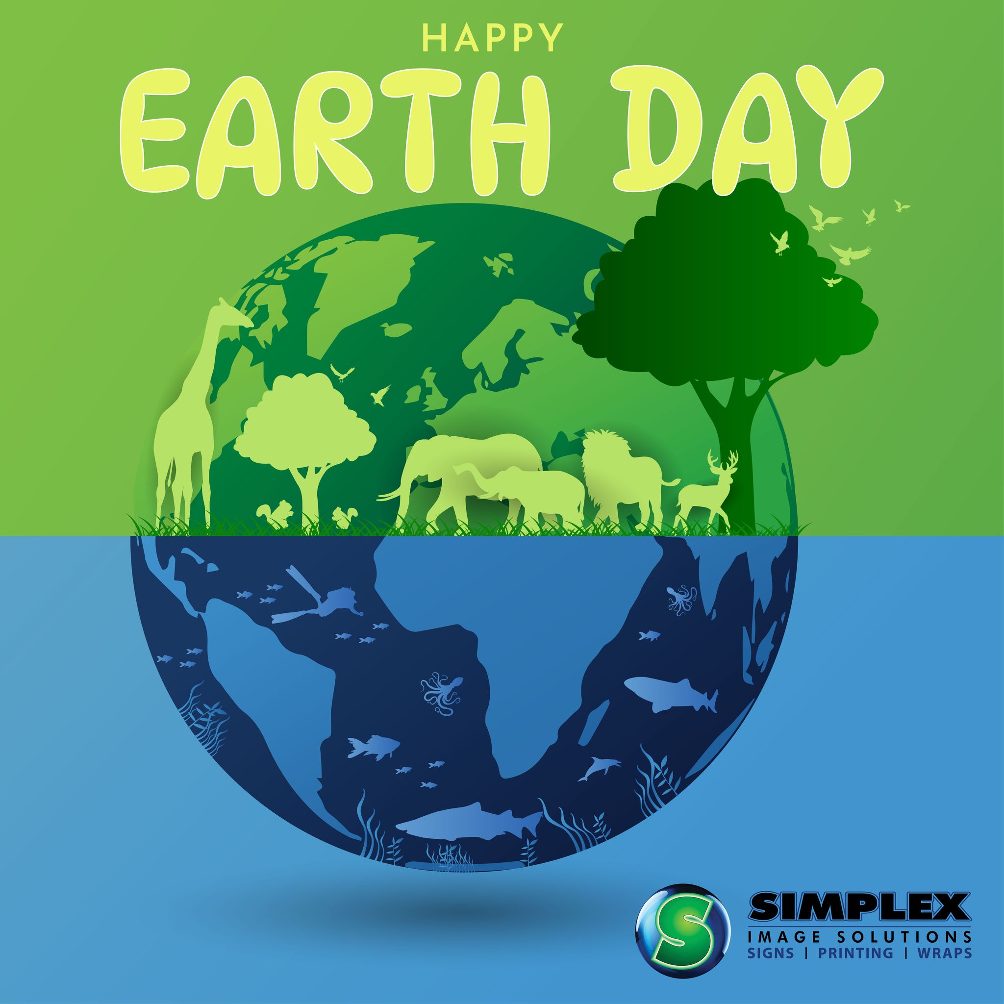 Simplex - Earth Day 2025, the 55th anniversary, is celebrated on ...