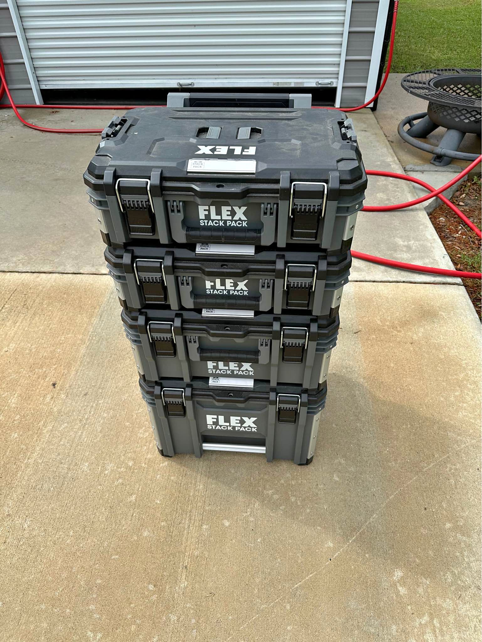 Flex Stack Pack Rolling Tool Box System - Tool Boxes, Belts & Storage ...