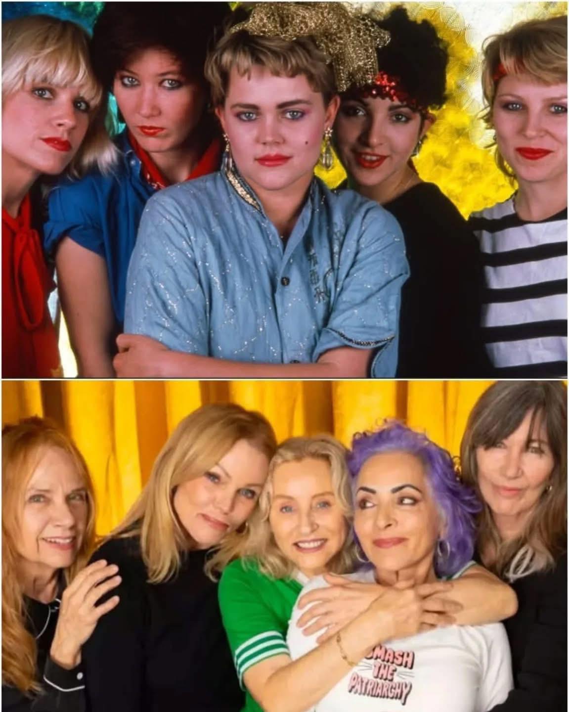 The Go-Go's THEN AND NOW Still looking good at their ages!!