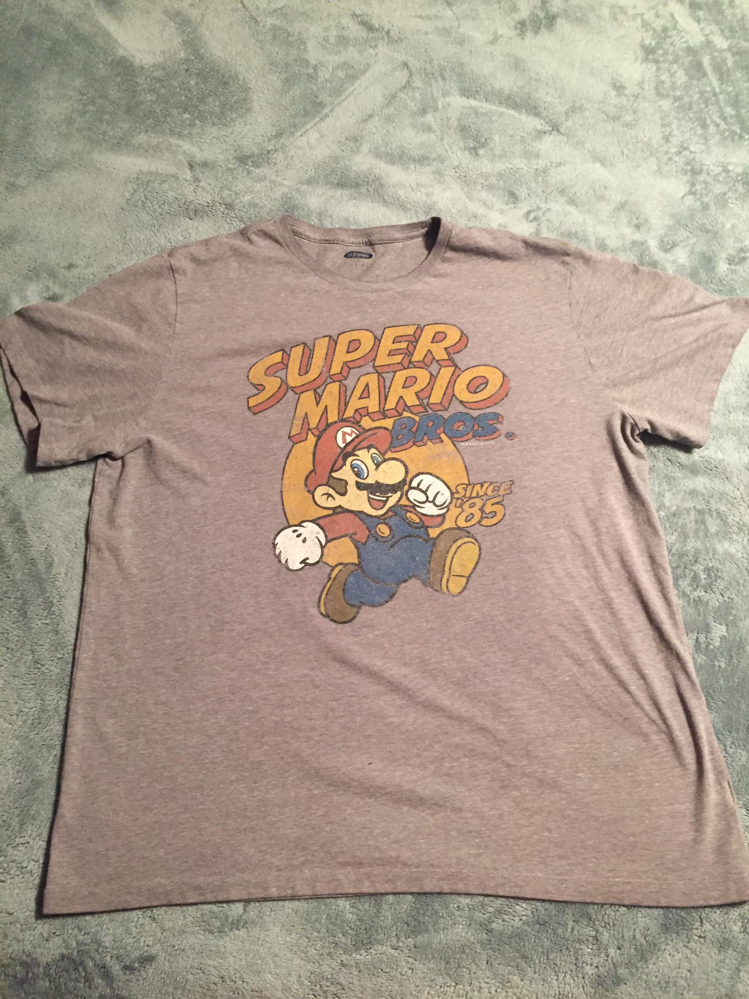 ウェア FCRB MADNESS GRAY GAME SHIRTS SETUP Retro gaming t-shirts from Seattle thrift stores