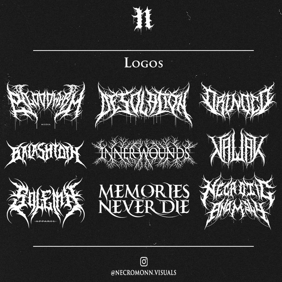 DeathCore | Need a new sick metal logo or emblem for your band | Facebook
