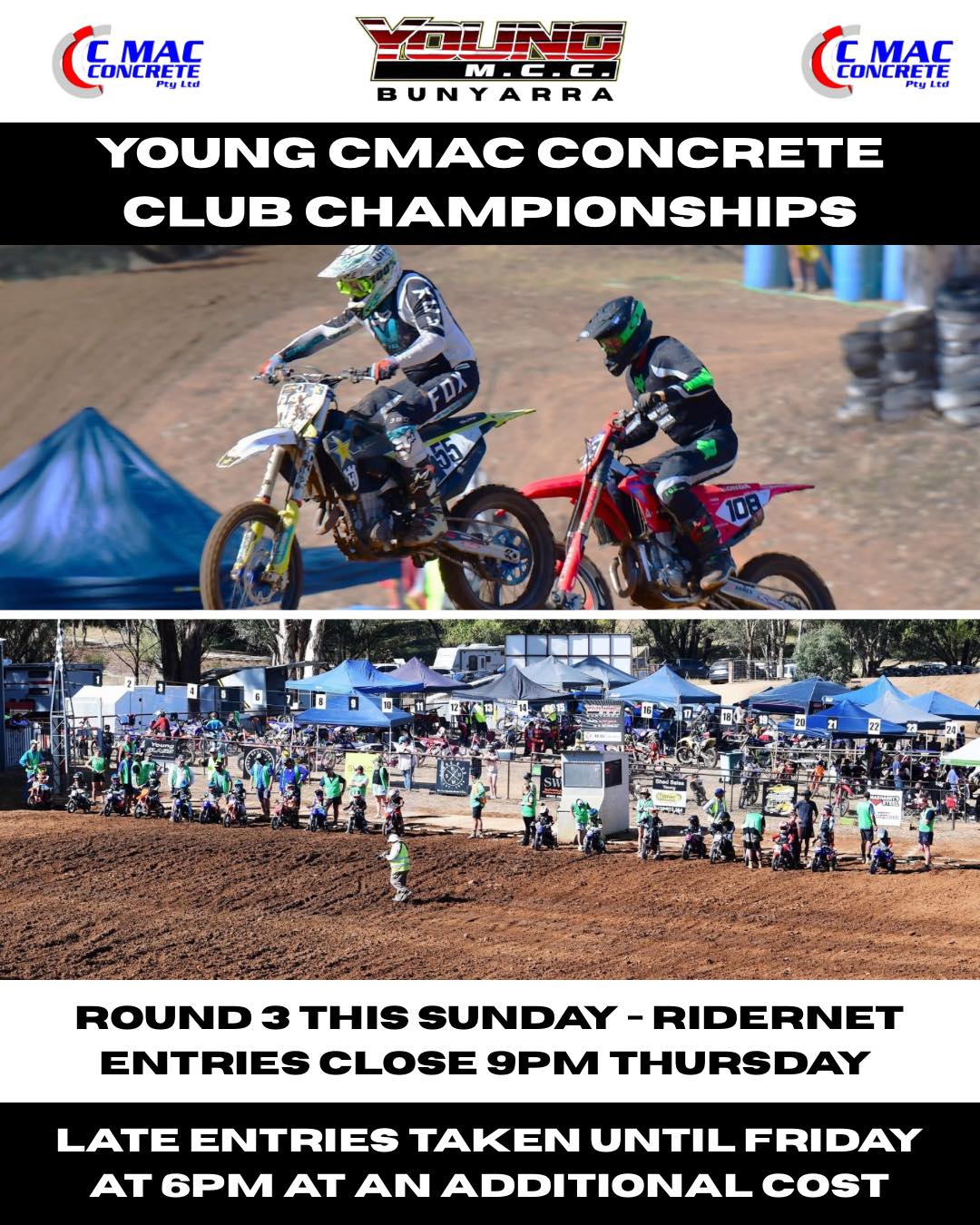 Young - Our Third Round for the 2025 CMAC Concrete Club Championships ...