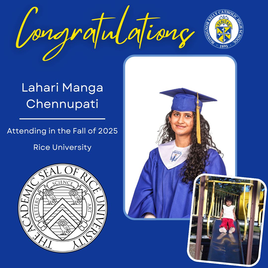 Monsignor - We are thrilled to celebrate Lahari Manga Chennupati’s ...