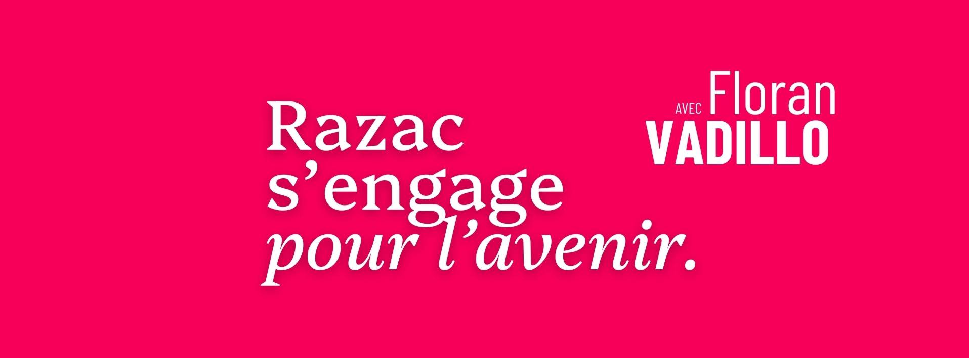 Razac s'engage pour l'avenir - Municipales 2026