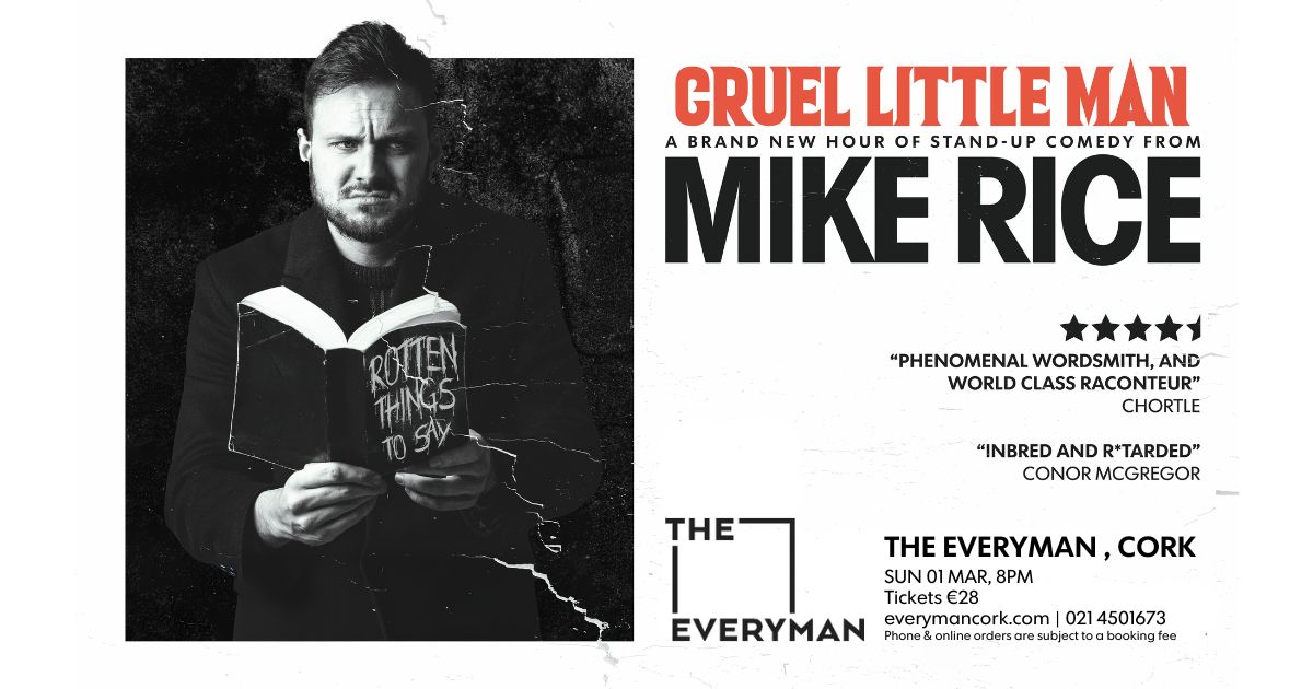 The Everyman - The brilliant Mike Rice Comedy, absolute killer standup ...