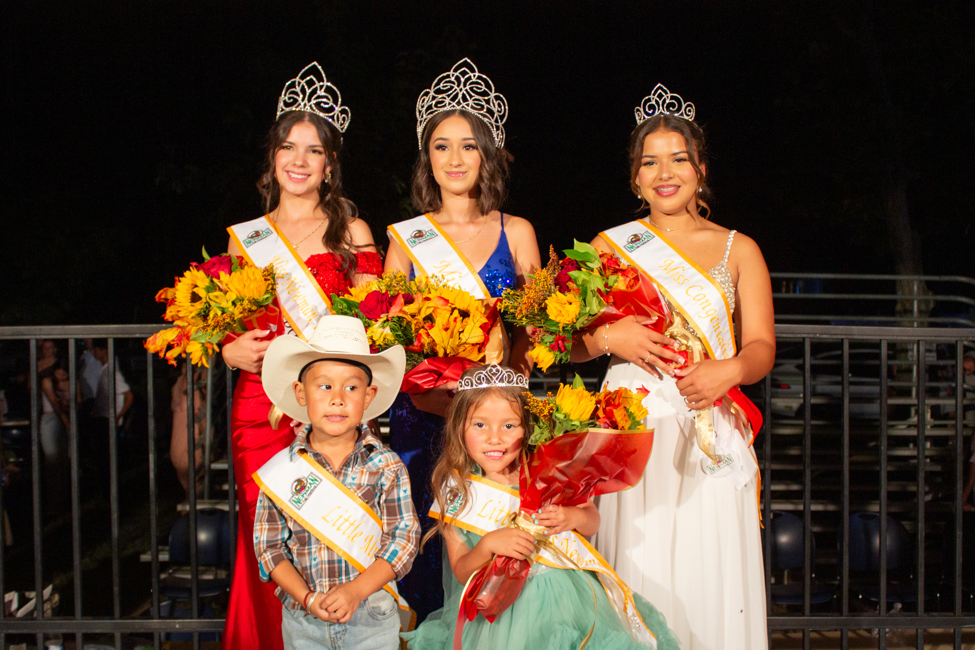 Newman - Now presenting your 2025 Miss Newman and her Court! Top row ...