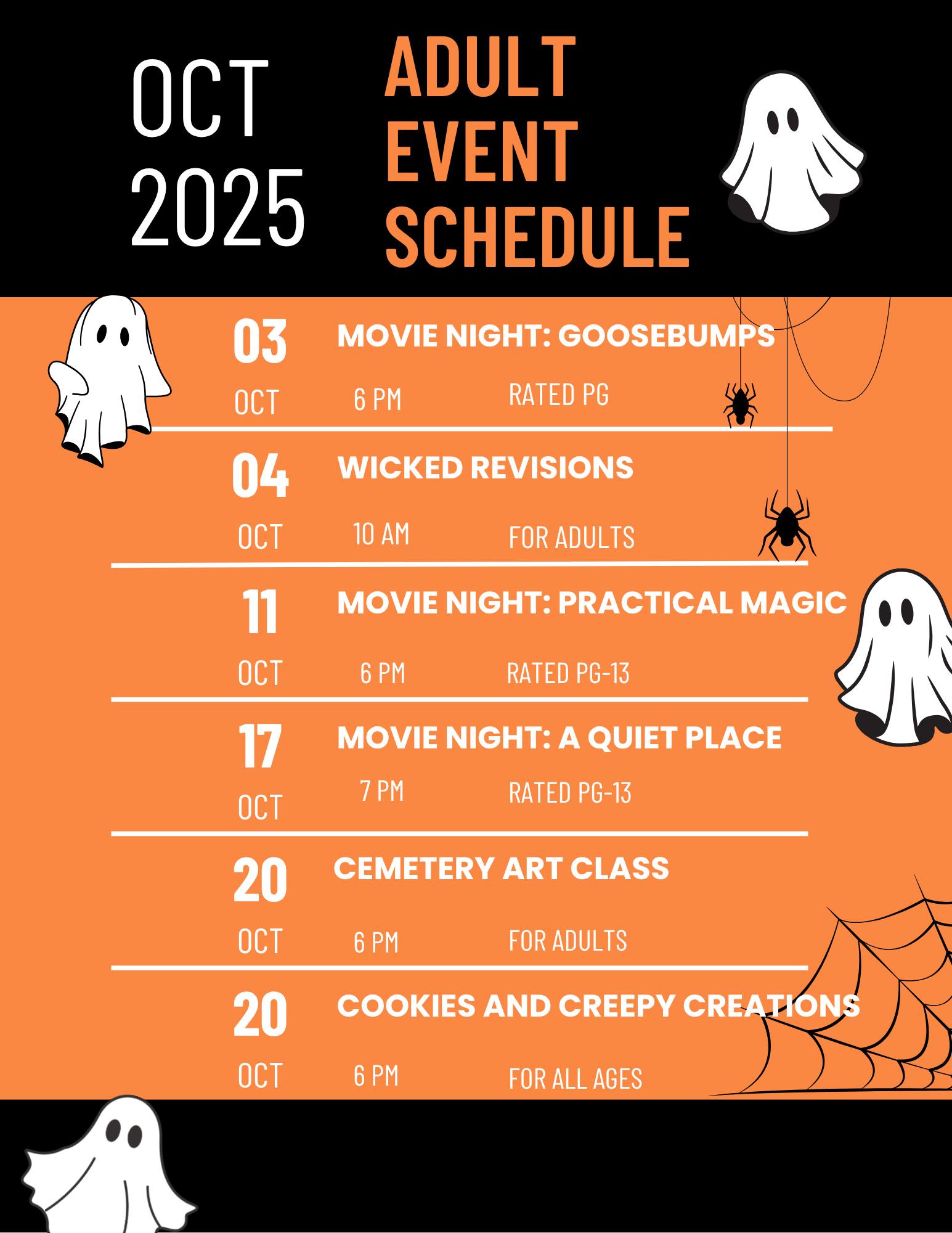 October events for... - Grundy County Jewett Norris Library | Facebook