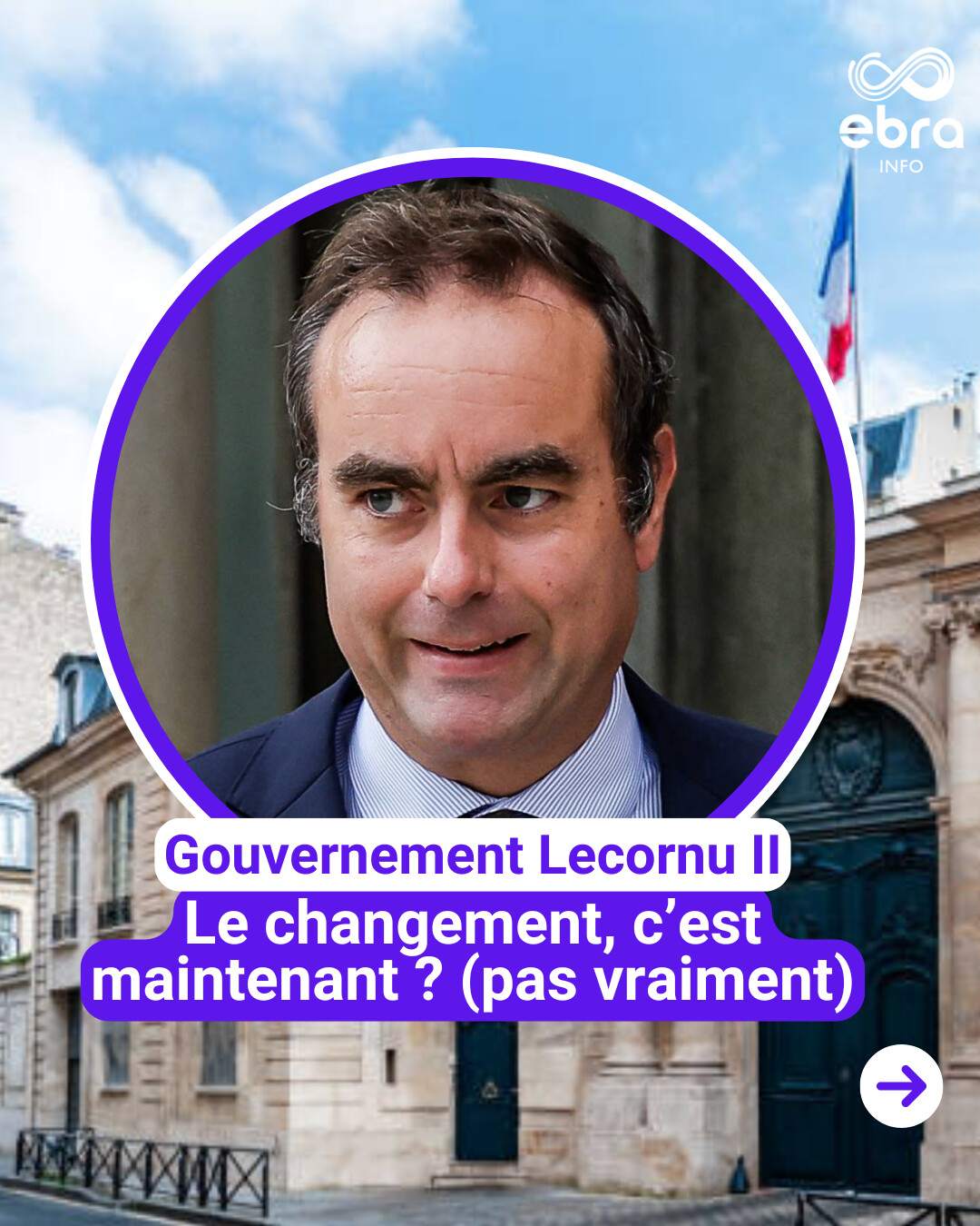 Dernières - Voici les nouveaux ministres du gouvernement Lecornu II. À ...