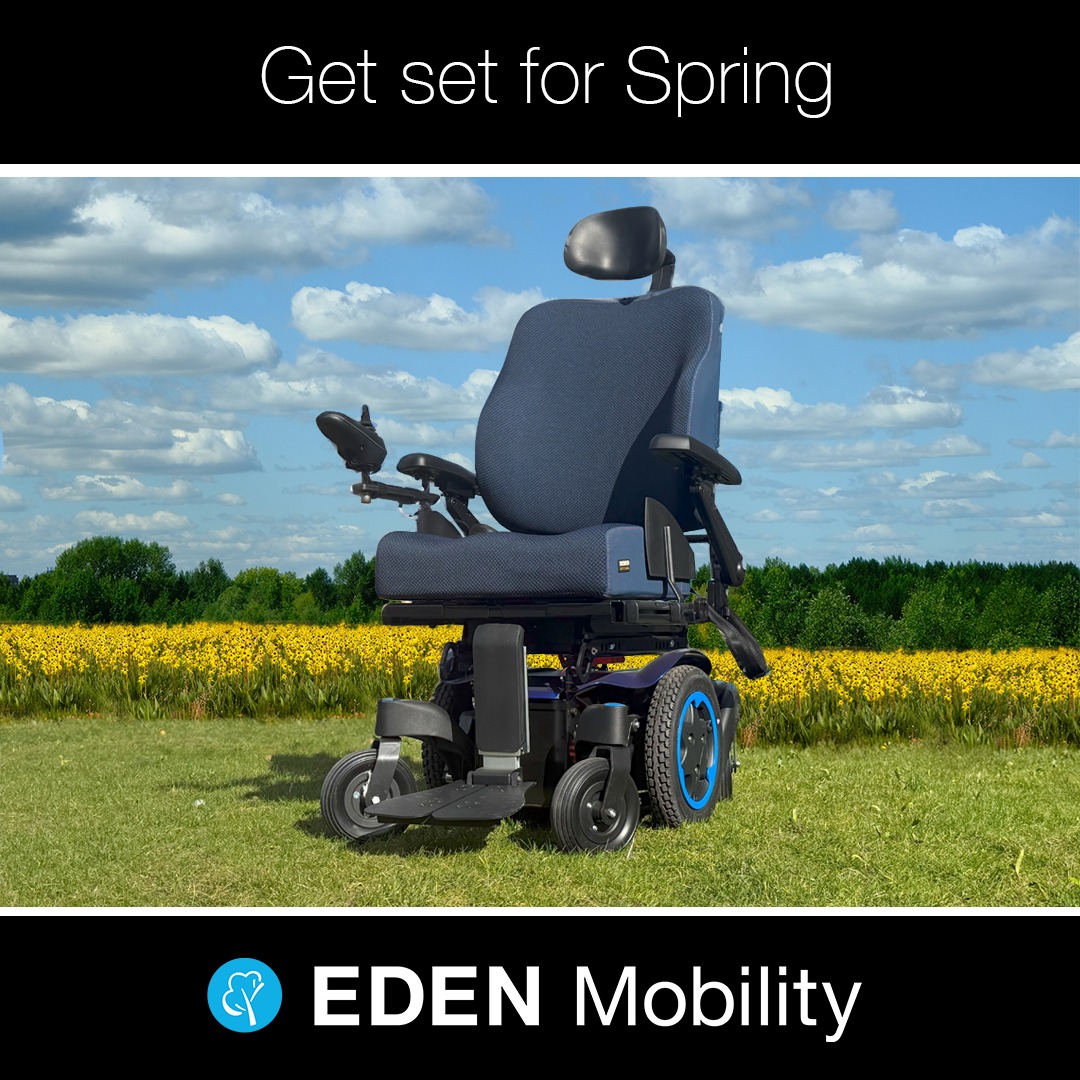 Eden - 🌷Drive into Spring with the Quickie Q300M Electric Wheelchair🌷 ...