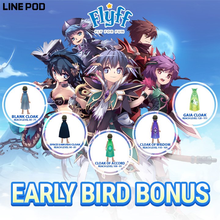 Flyff - Hello, FlyFFers! Do you know about the early bird that catches ...
