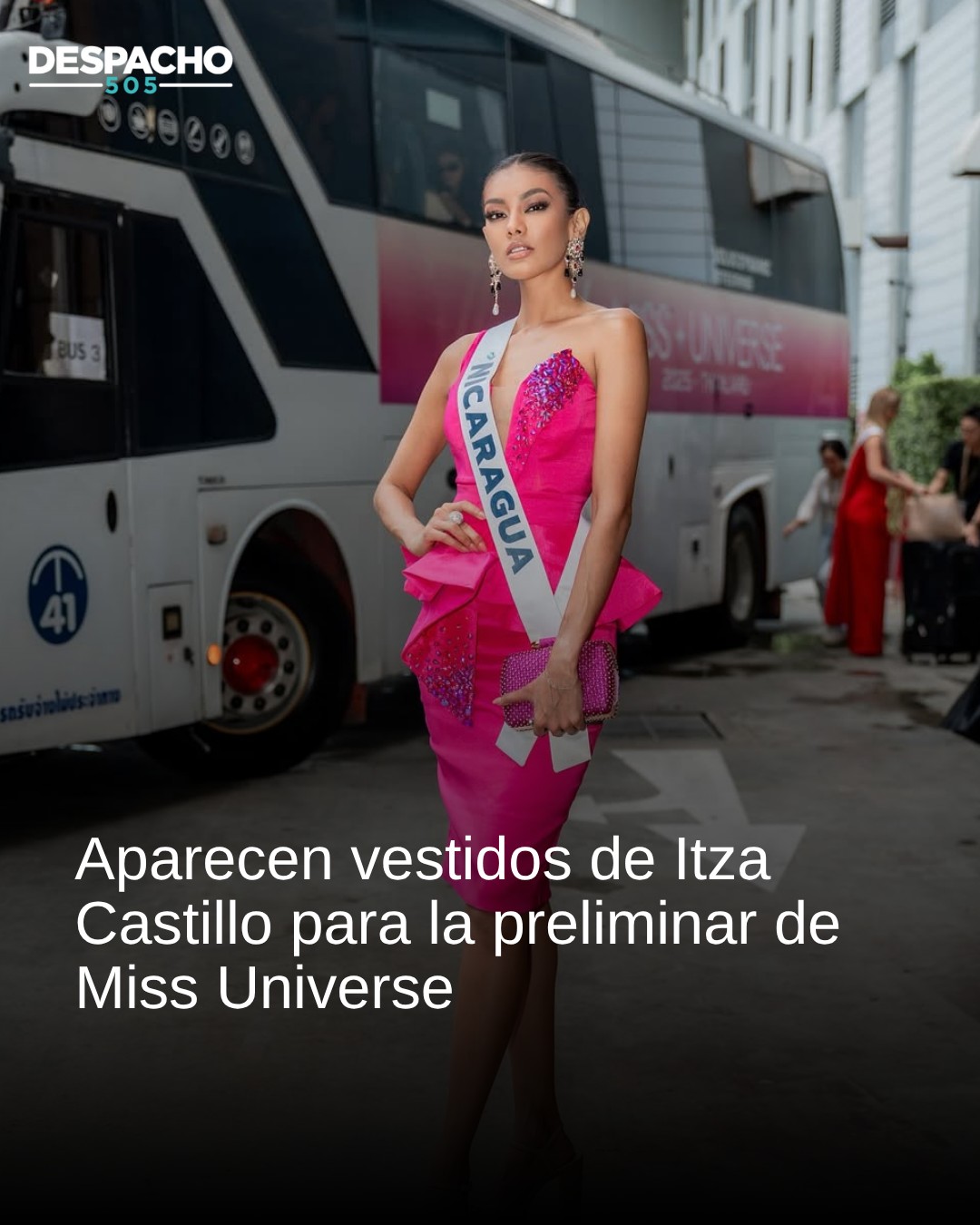 Despacho - Aparecen los vestidos de Itza Castillo, Miss Universe ...