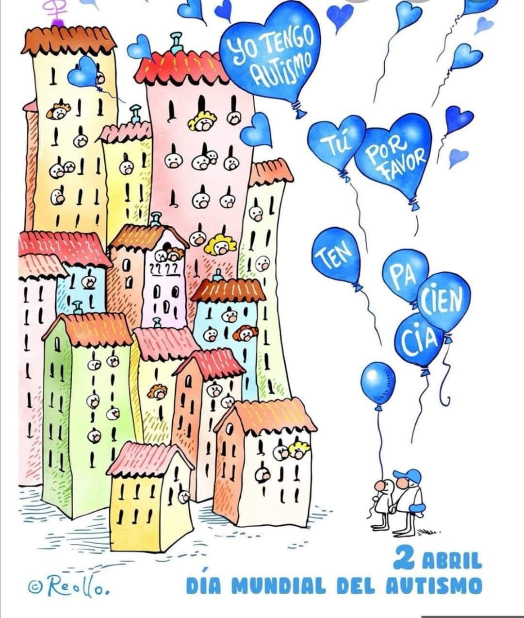 Guarderia - 2 DE ABRIL 💙👧🏻👦🏻💙 DÍA MUNDIAL DEL AUTISMO 💙El color azul se ...