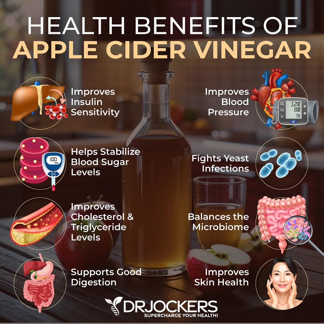 Early research suggests that moderate apple cider vinegar (ACV) consumption may help improve cholesterol, blood sugar, and liver health in people with metabolic fatty liver conditions. Making ACV part of your diet