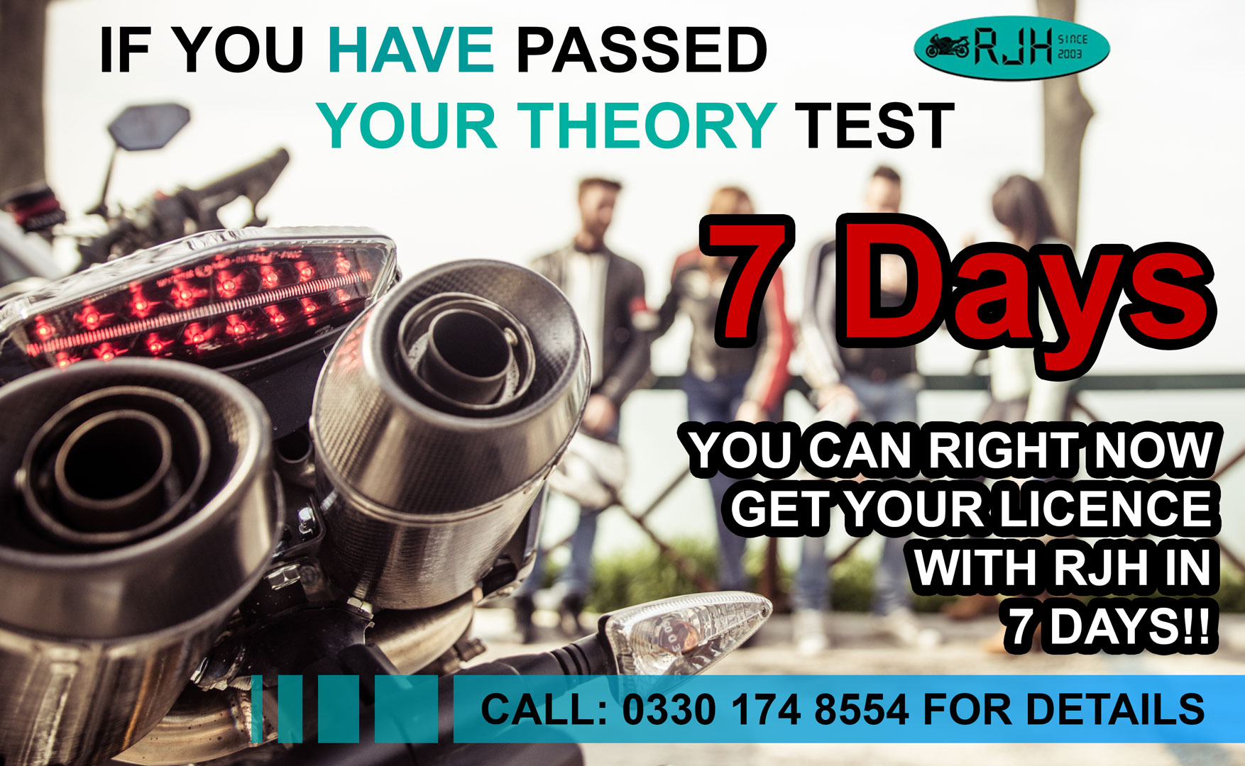 RJH - LICENCE IN 7 DAYS!!!! Yes it is possible! If you have passed your ...
