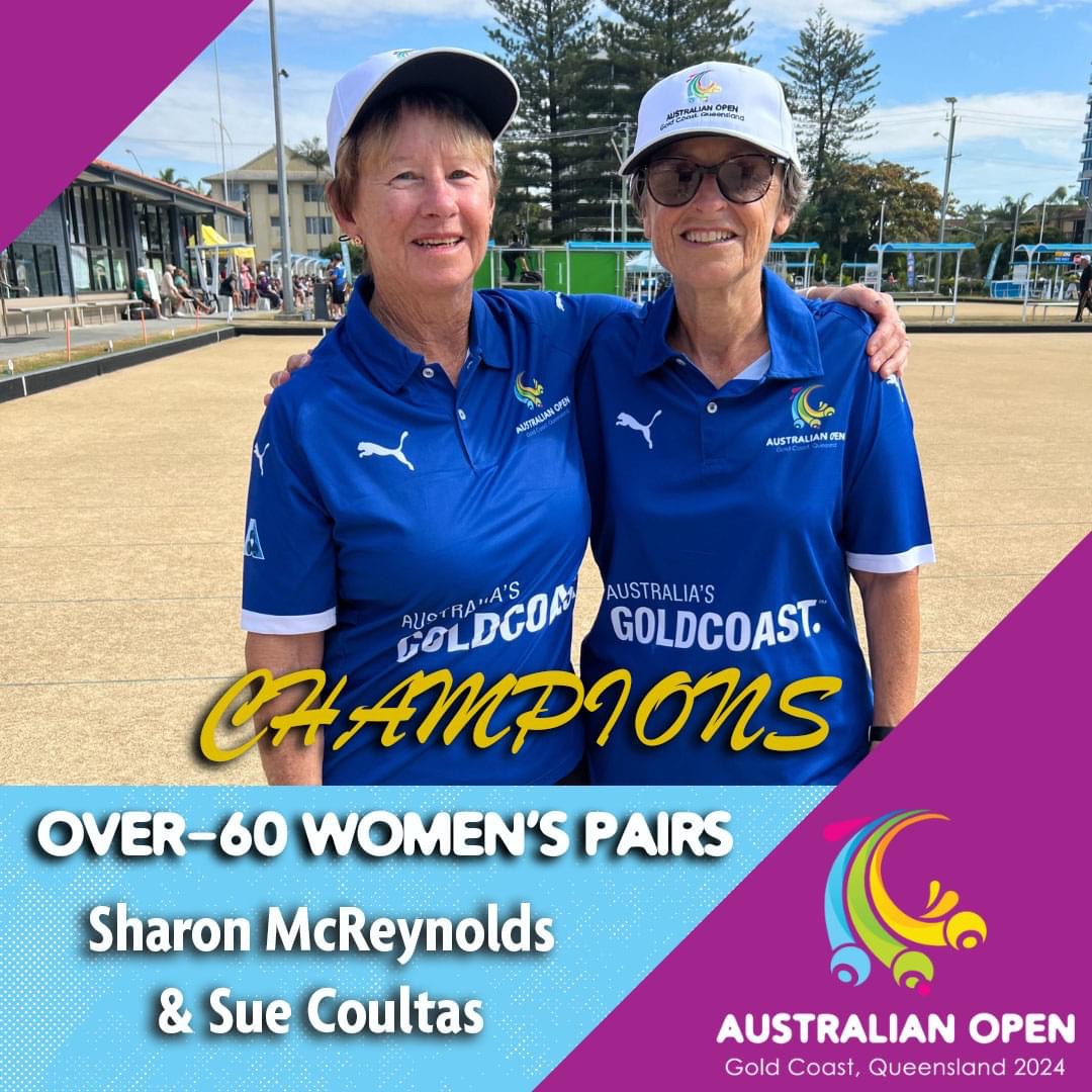 Bowls SA - 2024 Australian Open Champions 🏆 Hot off the... | Facebook