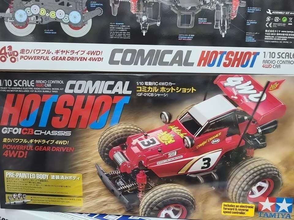 🎉🎊🎌Tamiya😍COMICAL GF-01CB Avante , Hotshot 🚗🤩, WR-02CB FORG