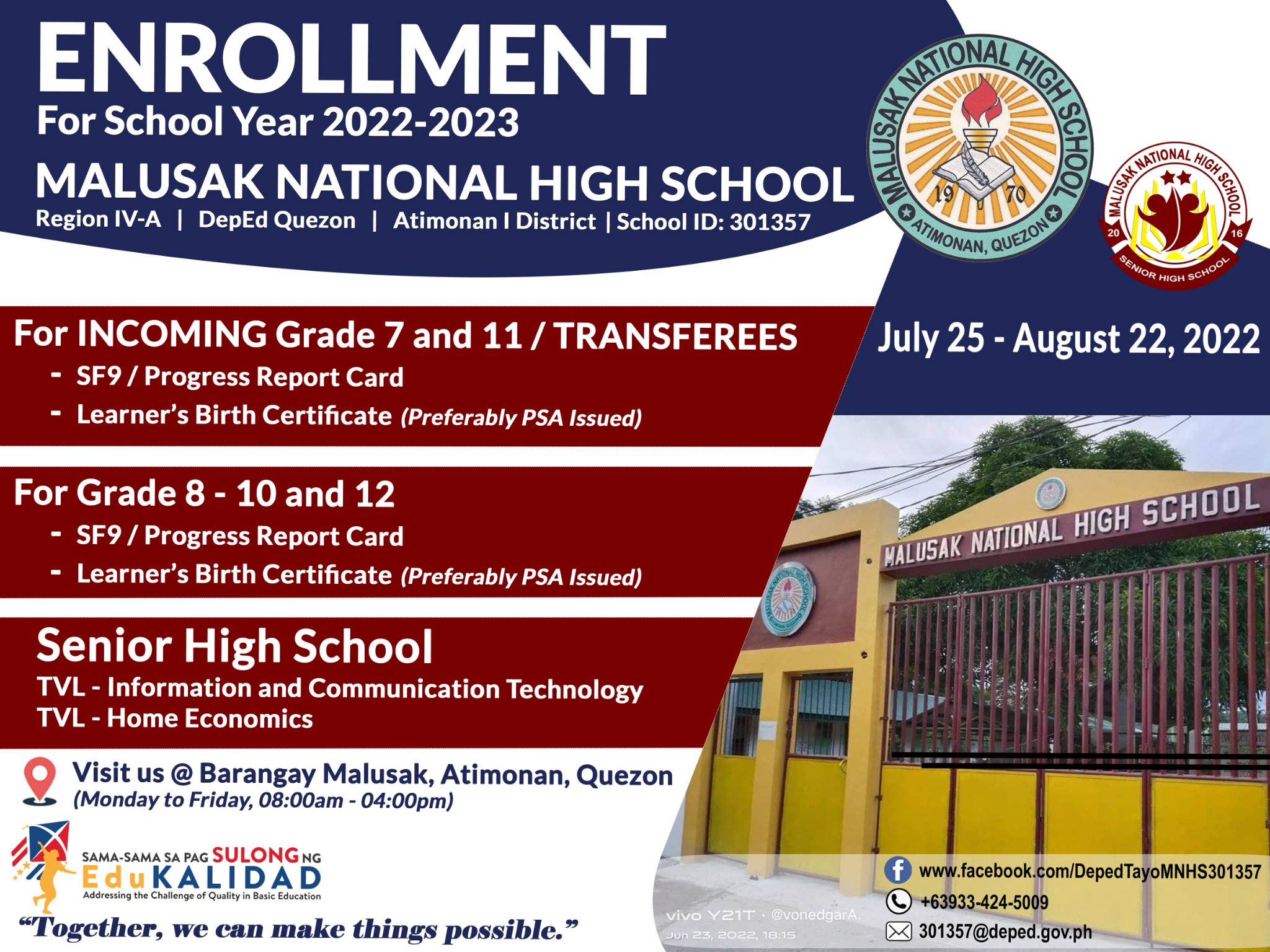 DepEd - 📣📣📣 ANNOUNCEMENT‼️‼️ To all parents, guardians, and teachers of ...