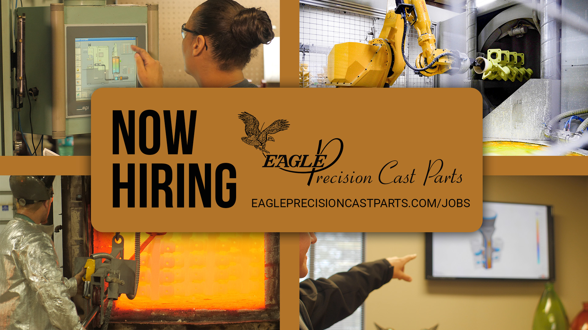 Eagle - Our investment casting foundry is growing, and we’re filling ...