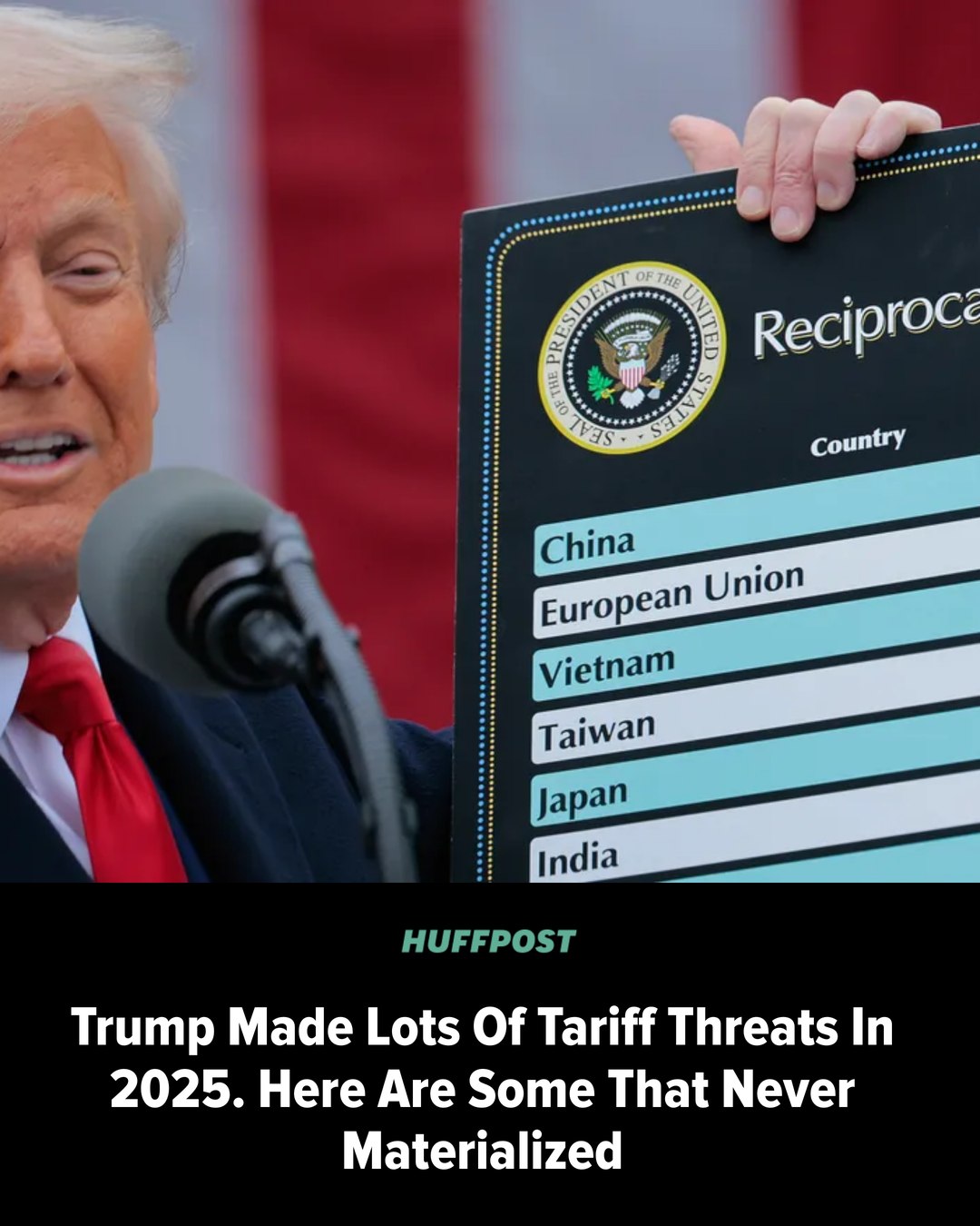 HuffPost - Remember that 100% tariff on computer chips? https://www ...