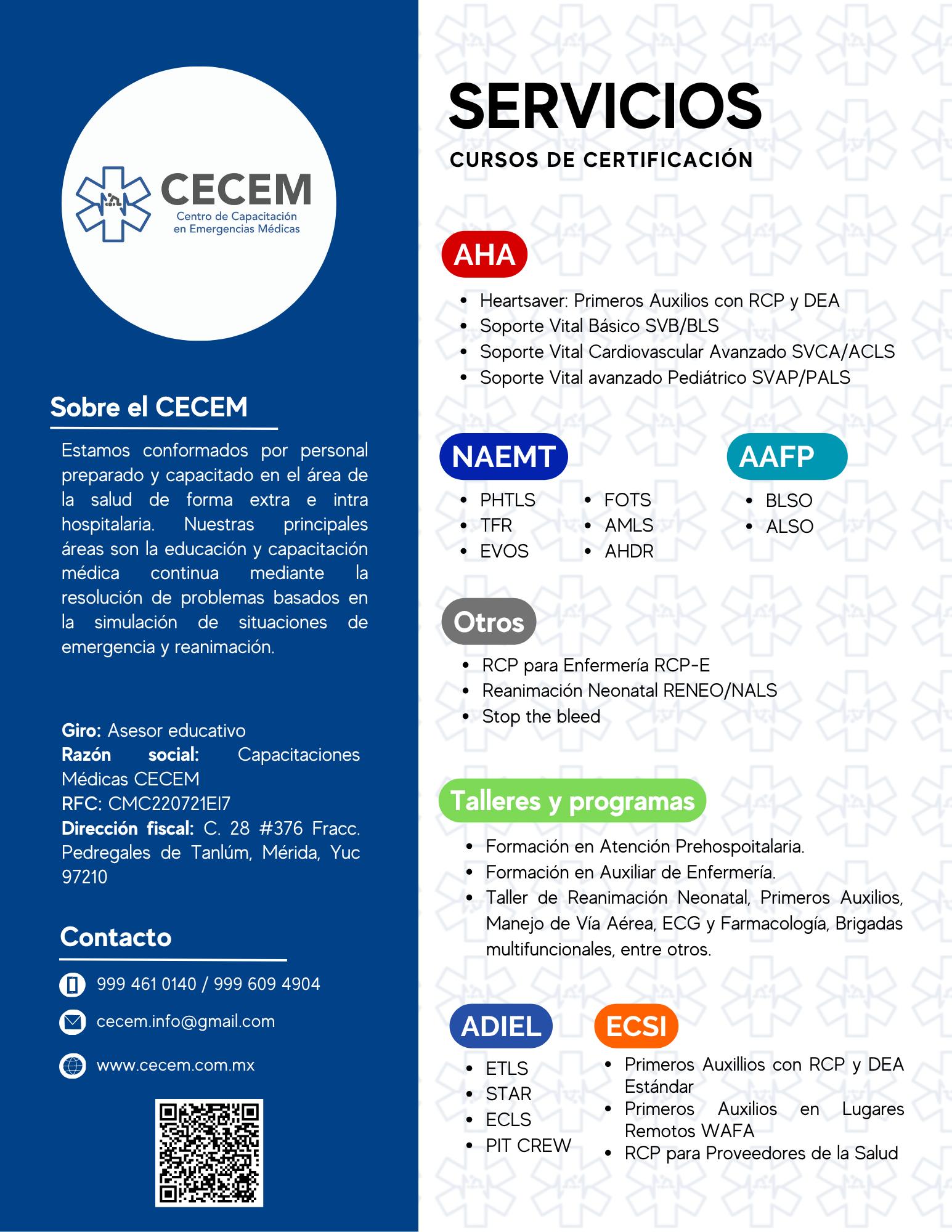 Centro de Capacitación en Emergencias Médicas | Mérida