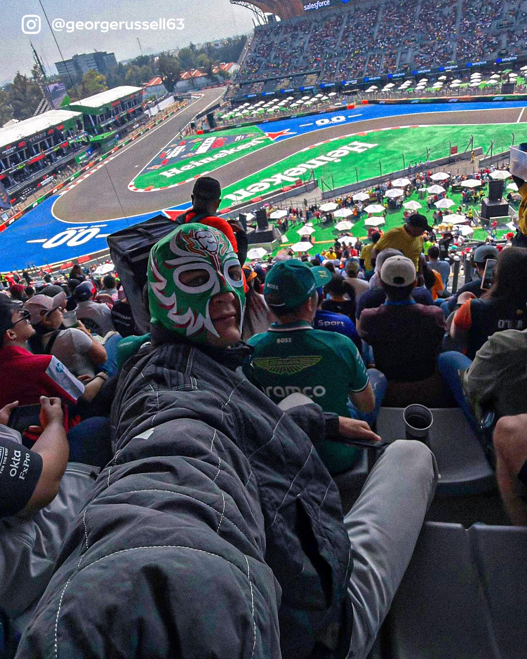 Sky Sports F1 - Undercover F1 driver alert! 🎭 George... | Facebook