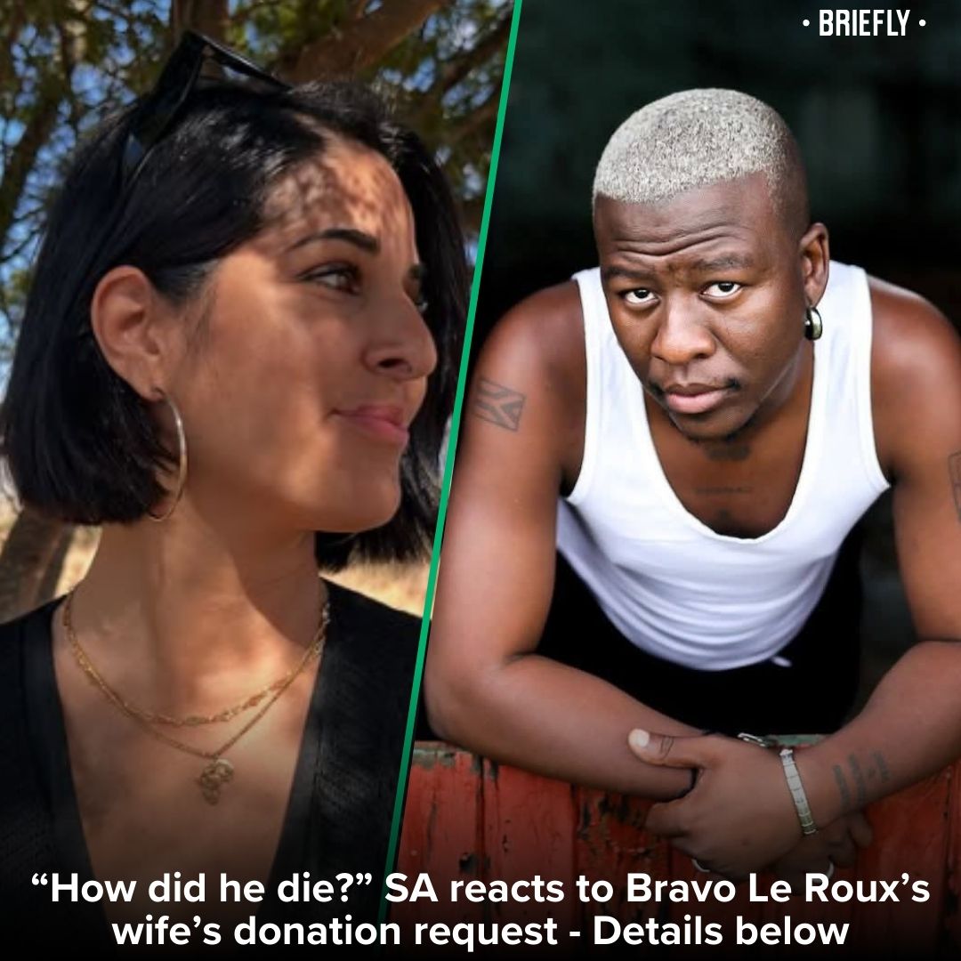Briefly - 💔 Bravo Le Roux's wife surprised his fans on Tuesday when she ...