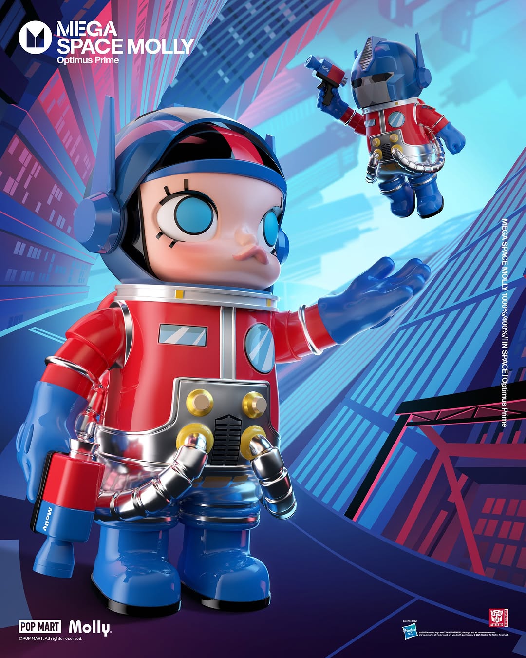 The ultimate unboxing! MEGA SPACE MOLLY 400% Optimus Prime is
