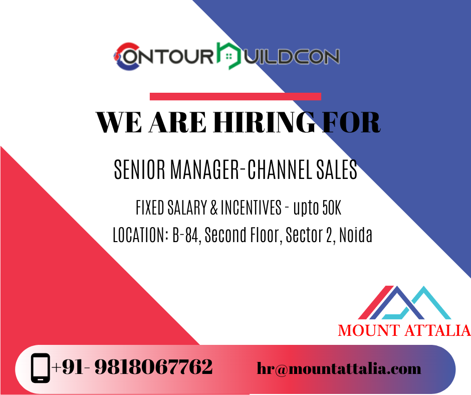 We are looking for an... - Contour Buildcon Pvt. Ltd. | Facebook