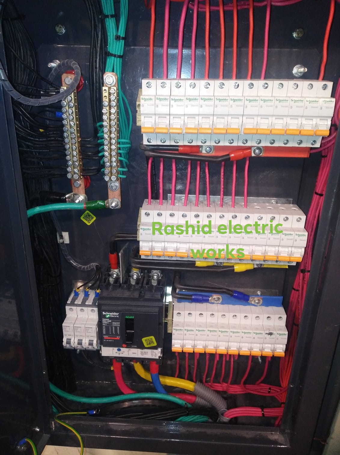 Distribution board designed by... - Rashid Electric Works | Facebook