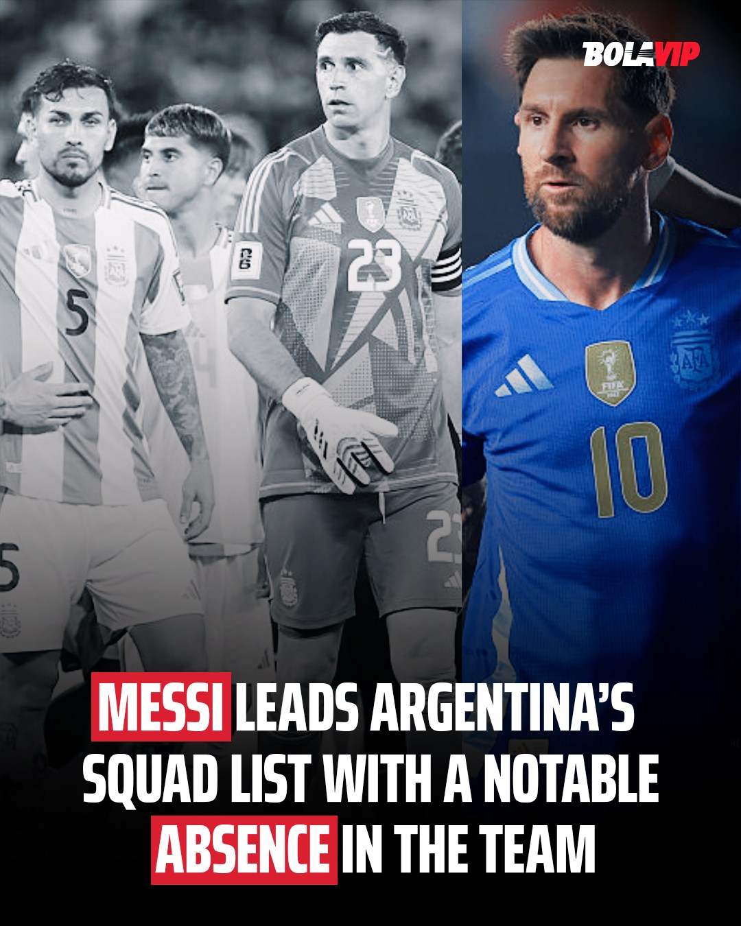 Bolavip Soccer - 🚨 BREAKING: MESSI HEADLINES ARGENTINA’S... | Facebook