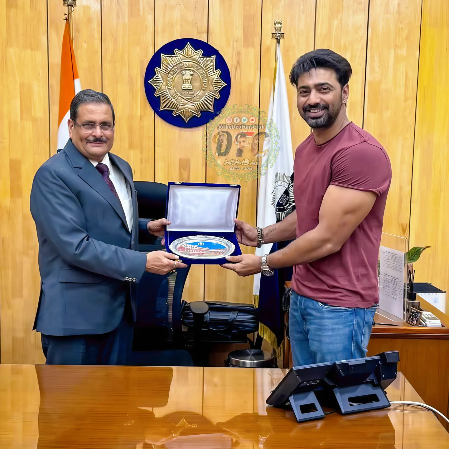 DEV - Had the privilege of meeting the Commissioner of Kolkata Police ...