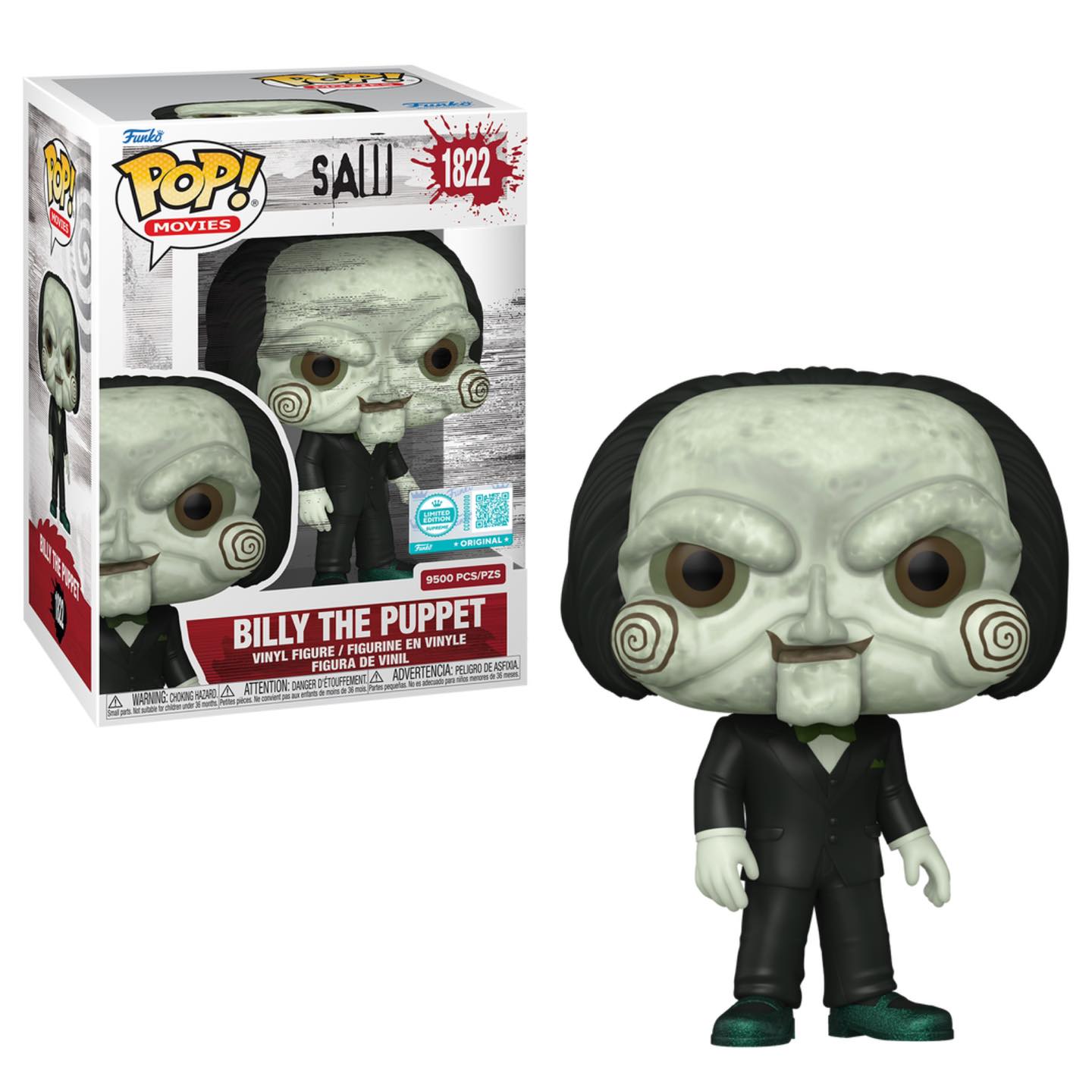 🚨 LIVE🚨 Limited Edition Billy the Puppet (9500 pcs) now